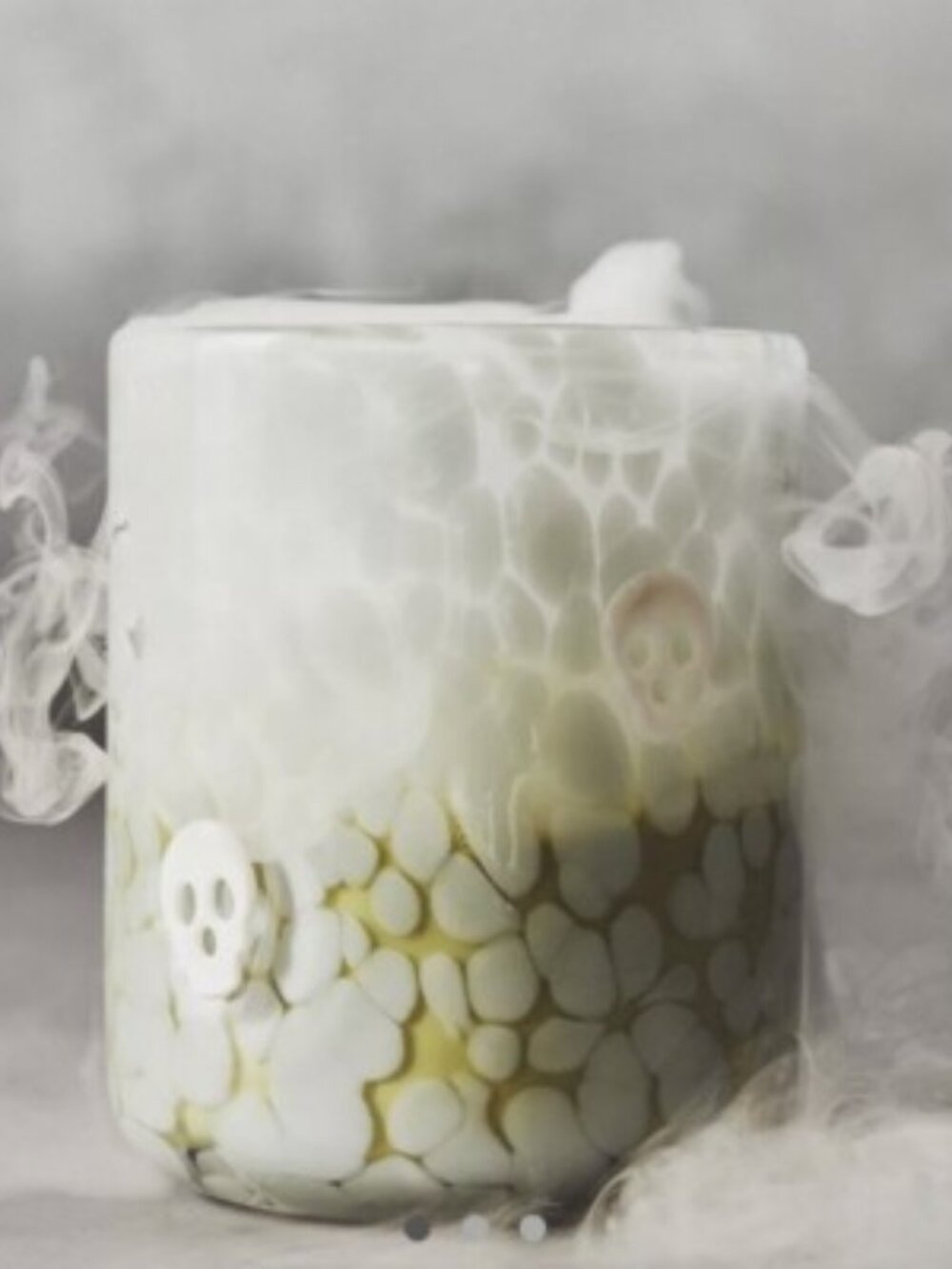 Anthropologie Mystic Skull Juice Glass